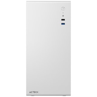 Foto 2 | Foto 2 | Gabinete ACTECK NEUSS PLUS GI707 Micro ATX Mini Torre Fuente 450w Blanco AC-936026