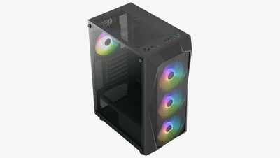 Foto 4 | Foto 4 | Gabinete Aerocool Falcon ARGB Media Torre ATX/Micro ATX/Mini-ITX