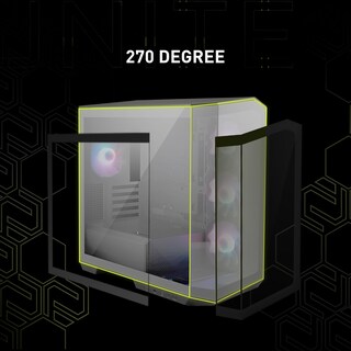 Foto 2 | Foto 2 | Funda para Pc Msi Mag Pano M100r Pz Micro-atx con 4 Ventiladores Argb - Venta Internacional