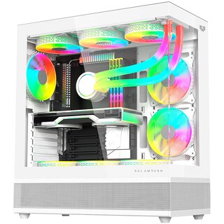 Foto 1 | Foto 1 | Gabinete Gamer Balam Rush Tank Super 9200 Tb Atx Media Torre 3 Fan Argb Cristal Templado Sin Bordes