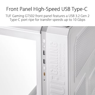 Foto 3 | Foto 3 | Carcasa De Ordenador Asus Tuf Gaming Gt502 White Atx Mid-tower - Venta Internacional.