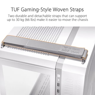 Foto 4 | Foto 4 | Carcasa De Ordenador Asus Tuf Gaming Gt502 White Atx Mid-tower - Venta Internacional.