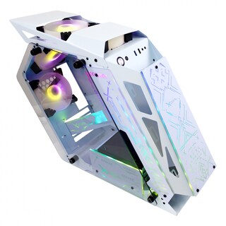 Foto 2 | Foto 2 | Gabinete Xzeal Ir02 Con Ventana, Midi-tower, Micro Atx/mini Itx, Usb 3.0/2.0, Sin Fuente, 4 Ventiladores Instalados Rgb, Blanco