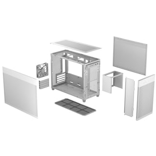 Foto 5 | Foto 5 | Gabinete Asus Prime Ap201 Mini-tower Micro Atx/mini-itx Usb 3.2 Sin Fuente 1 Ventilador Instalado Blanco