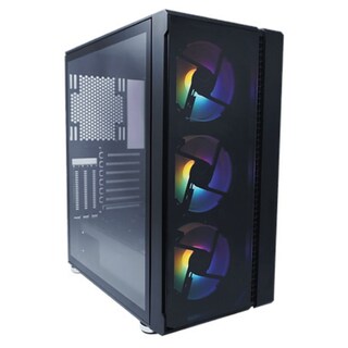 Foto 1 | Foto 1 | Gabinete Evotec EV-1021 con Ventana y 3 Ventiladores para ATX/Micro-ATX/Mini-ATX
