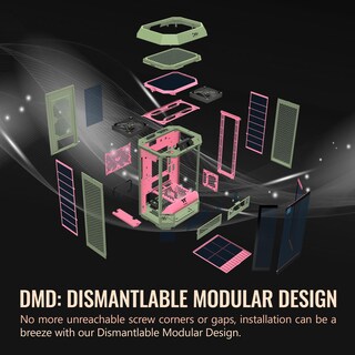 Foto 6 | Foto 6 | Funda Thermaltake Tower 300, Edición De Verano, Color Ciruela Matcha - Venta Internacional.