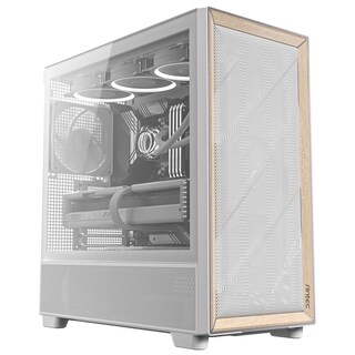 Foto 1 | Foto 1 | Estuche Para Pc Antec Flux Wood, Blanco, Alto Flujo De Aire, E-atx, Tipo C - Venta Internacional.
