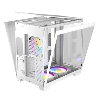 Foto 7 | Foto 7 | Carcasa Para Pc Antec C8 Argb E-atx Blanca Con Torre Completa Con Radiador De 360 Mm - Venta Internacional.