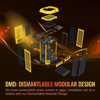 Foto 6 | Foto 6 | Micro-atx Case Thermaltake Tower 300 Bumblebee Con Ventilador De 2 X 140 Mm - Venta Internacional.