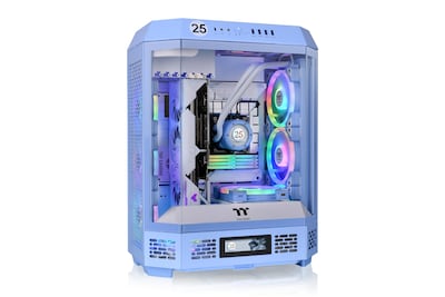 Foto 1 | Foto 1 | Case Thermaltake The Tower 600 Hydrangea Blue Mid-tower Atx - Venta Internacional.