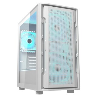 Foto 1 | Foto 1 | Gabinete Cougar Uniface Mini RgbMini-tower Micro-atx/mini-itx, Usb 2.0/3.0 Sin Fuente 3 Ventiladores Instalados Blanco