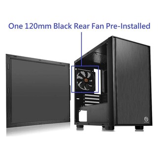 Foto 2 | Foto 2 | Funda Para Ordenador Thermaltake Versa H17 Black Micro Atx - Venta Internacional.