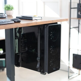 Foto 2 | Foto 2 | Soporte Para Pc Vivo Mount-pc02s Para Colocar Debajo Del Escritorio/pared, Negro - Venta Internacional.