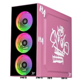 Foto 2 | Foto 2 | Gabinete Xtreme Pc Gaming Lol Jinx Edition Media Torre 4 Fan Rgb Rosa Cxtjilhpk