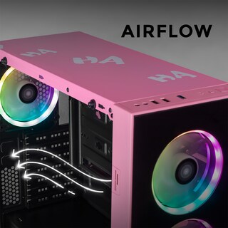 Foto 7 | Foto 7 | Gabinete Xtreme Pc Gaming Lol Jinx Edition Media Torre 4 Fan Rgb Rosa Cxtjilhpk