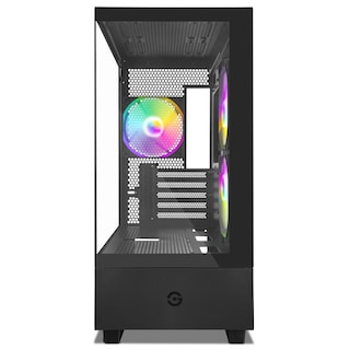 Foto 2 | Foto 2 | Gabinete Gamer Getttech Gcm-550ac-02 7 Ventiladores (3 Instalados) Vga Hasta 320mm Enfriador Hasta 155mm Fuentes Atx 2.0 y 3.0