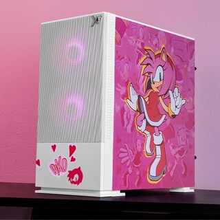 Foto 6 | Foto 6 | Gabinete Gamer Xtreme Pc Gaming Amy Comic Edition Mini Torre Micro Atx 3 Fan Argb Mesh Cristal Templado