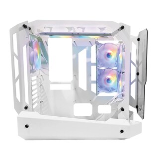 Foto 3 | Foto 3 | Gabinete Xcase Freezer Rgb Blanco Cristal M-atx 3vent Ggfree3to-b
