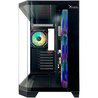 Foto 4 | Foto 4 | Gabinete Gamer Xzeal X-tron Atx Media Torre 4 Fan Cristal Templado Argb Negro