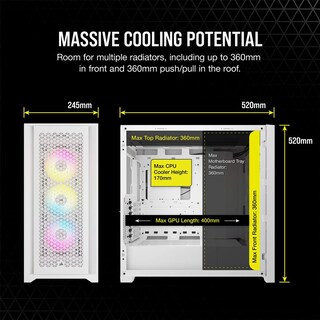Foto 7 | Foto 7 | Gabinete Corsair Icue 5000d Rgb Airflow Con Ventana