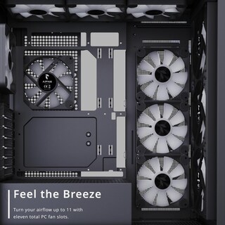 Foto 4 | Foto 4 | Gabinete Apnx C1 Midi-tower Gab C1-bk-v1 Negro Argbatx