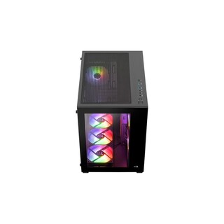 Foto 3 | Foto 3 | Gabinete Gamer Aerocool Dryft Argb Stylish 4711099474110 Media Torre, Ventana De Cristal Templado, Sin Fuente, Negro, Atx