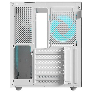 Foto 6 | Foto 6 | Gabinete Gamer Balam Rush Tank Majestic 6600 Atx Media Torre 5 Fan Panel Cristal Templado Usb-c Argb Blanco Br-941532