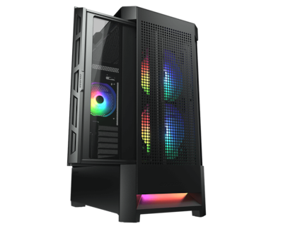 Foto 2 | Foto 2 | Gabinete Gamer Cougar Airface Rgb Negro Con Cristal Templado Y Alto Flujo De Aire, Eatx, Alto Rendimiento