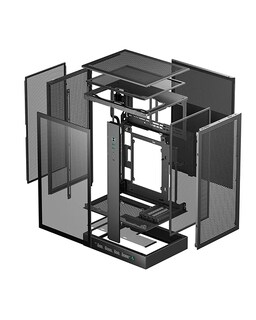 Foto 5 | Foto 5 | Gabinete Deepcool Ch270 Digital Negro M-atx S/fuente R-ch270-bkndm0-g-1