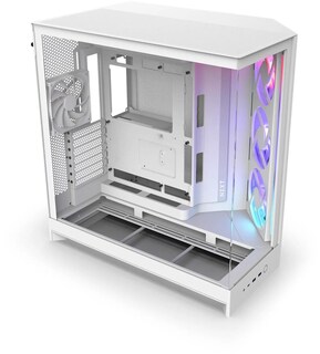 Foto 1 | Foto 1 | Gabinete Nzxt H9 Flow Rgb Blanco Atx 2usb 3.2 Tipo A Usb 3.2 Tipo C Cm-h92fw-r1