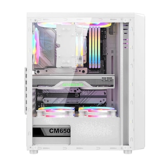 Foto 4 | Foto 4 | Gabinete Mid Tower Atx Formula V Line Maná Color Blanco