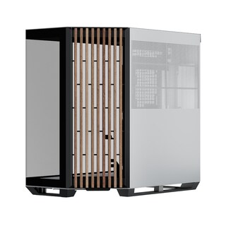 Foto 2 | Foto 2 | Gabinete Mid Tower Atx Apnx V con Panel de Madera Negro