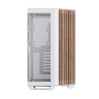 Foto 1 | Foto 1 | Gabinete Mid Tower Atx Apnx V con Panel de Madera Blanco