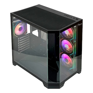 Foto 1 | Foto 1 | Gabinete Xzeal Xz150 Rgb 4ven S/fuente Negro Atx/micro-atx Xzgaxt1b