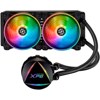Foto 1 | Foto 1 | Enfriamiento Liquido Xpg Levante240-bkcww con Ventilador 2x120mm
