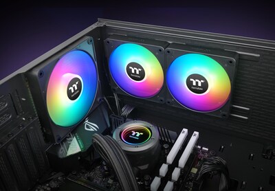 Foto 2 | Foto 2 | Ventilador De Refrigeración Thermaltake Ct120 Ex Argb Sync 120 Mm, Paquete De 3 - Venta Internacional.