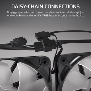 Foto 4 | Foto 4 | Ventilador Corsair RS140 ARGB 140 mm PWM Daisy-Chain Blanco - Venta Internacional