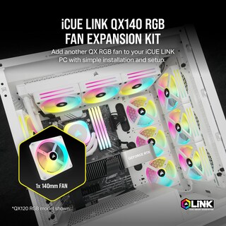 Foto 2 | Foto 2 | Ventilador Corsair Icue Link Qx140 Rgb Con Cúpula Magnética De 140 mm-Venta Internacional