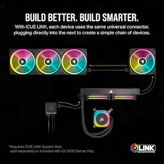 Foto 3 | Foto 3 | Ventilador Corsair Icue Link Qx140 Rgb Con Cúpula Magnética De 140 mm-Venta Internacional