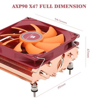 Foto 6 | Foto 6 | Enfriador de CPU Thermalright AXP90-X47 Full Cooper de Perfil Bajo - Venta Internacional