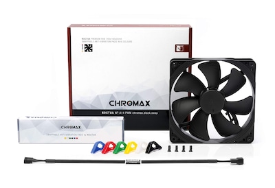 Foto 2 | Foto 2 | Ventilador Noctua Nf-a14 Pwm Chromax.black.swap 140 Mm 1500 Rpm - Venta Internacional.