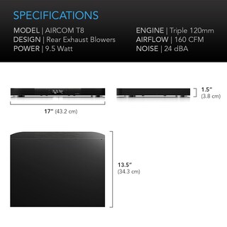 Foto 6 | Foto 6 | Sistema De Ventilador Ac Infinity Aircom T8 Para Dvr - Venta Internacional.