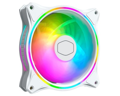 Foto 1 | Foto 1 | Ventilador Cooler Master Mf120 Halo Led Rgb Para Gabinete 120mm 650-1800rpm Mfl-b2dw-18npa-r1