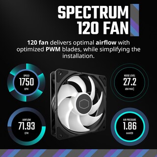 Foto 4 | Foto 4 | Enfriador De Aire Para Cpu Master Hyper 212 Spectrum V3 Argb - Venta Internacional.