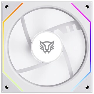 Foto 2 | Foto 2 | Ventilador Gamer Balam Rush Eolox Link Exl95 120mm Argb Diseño Cuadrado Pwm 4 Pin 1800rpm Blanco