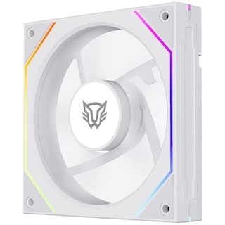 Foto 6 | Foto 6 | Ventilador Gamer Balam Rush Eolox Link Exl95 120mm Argb Diseño Cuadrado Pwm 4 Pin 1800rpm Blanco