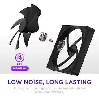 Foto 5 | Foto 5 | Ventiladores De Presión Estática Nzxt F120p De 120 Mm, Paquete Único, Negros - Venta Internacional.