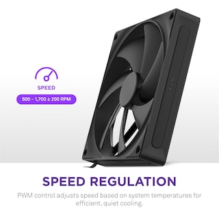 Foto 6 | Foto 6 | Ventiladores De Presión Estática Nzxt F120p De 120 Mm, Paquete Único, Negros - Venta Internacional.
