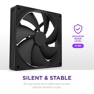 Foto 7 | Foto 7 | Ventiladores De Presión Estática Nzxt F120p De 120 Mm, Paquete Único, Negros - Venta Internacional.