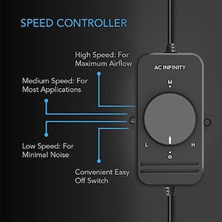 Foto 3 | Foto 3 | Controlador De Velocidad De Ventilador Ac Infinity Para Ventiladores Ac De 100-125 V - Venta Internacional.